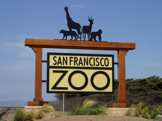 San Francisco zoo sign